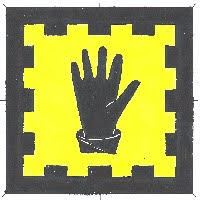 Badge of Black Glove of Caerthe