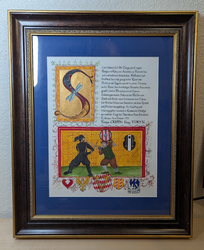 White Scarf scroll. See file entry for credit.