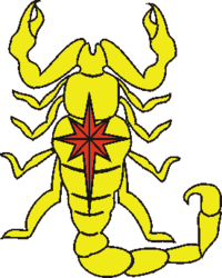 Badge of Heart of the Scorpion of al-Barran