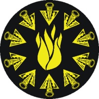 Badge of Watch Fire of al-Barran