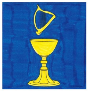 Badge of the Harp and Chalice of Caer Galen