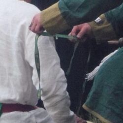 Legion of Gallantry award styled as a sleeve garter