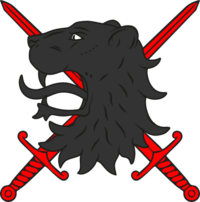 Badge of Sable Lion of Caerthe