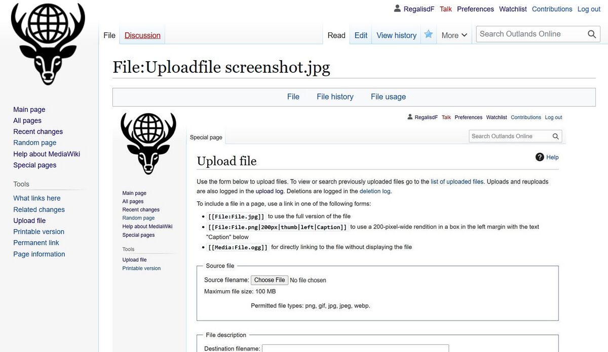 File:Uploadcomplete screen.jpg - Outlands Online
