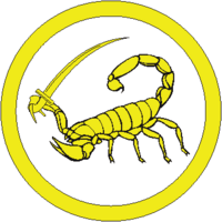 Badge of Scorpion's Sting of al-Barran