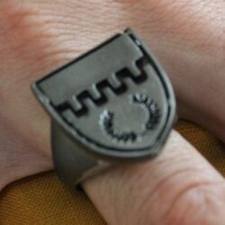 Signet ring belonging to the Baron of Caerthe